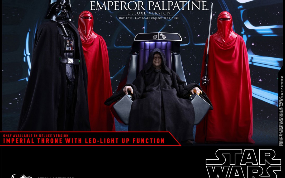New Return of the Jedi Emperor Palpatine Deluxe 1/6th Scale Figure from Hot Toys available for pre-order!