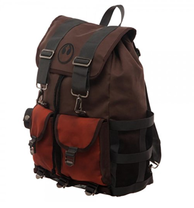 New Last Jedi Luke Skywalker Rebel Rucksack Backpack available on Walmart.com