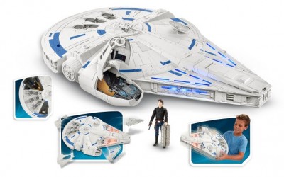 New Solo: A Star Wars Story Force Link Kessel Run Millennium Falcon Vehicle Toy revealed!