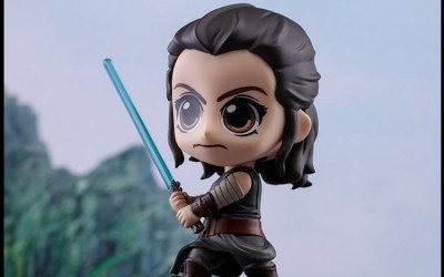 New Last Jedi Rey Cosbaby Bobble Head Toy available on Amazon.com