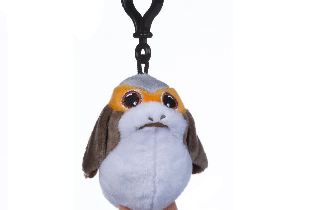 New Last Jedi Porg Bag Key Clip available on Amazon.com