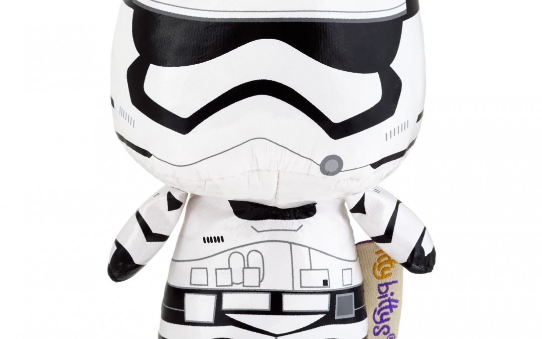 New Last Jedi First Order Stormtrooper Itty Bittys Plush Toy available on Amazon.com