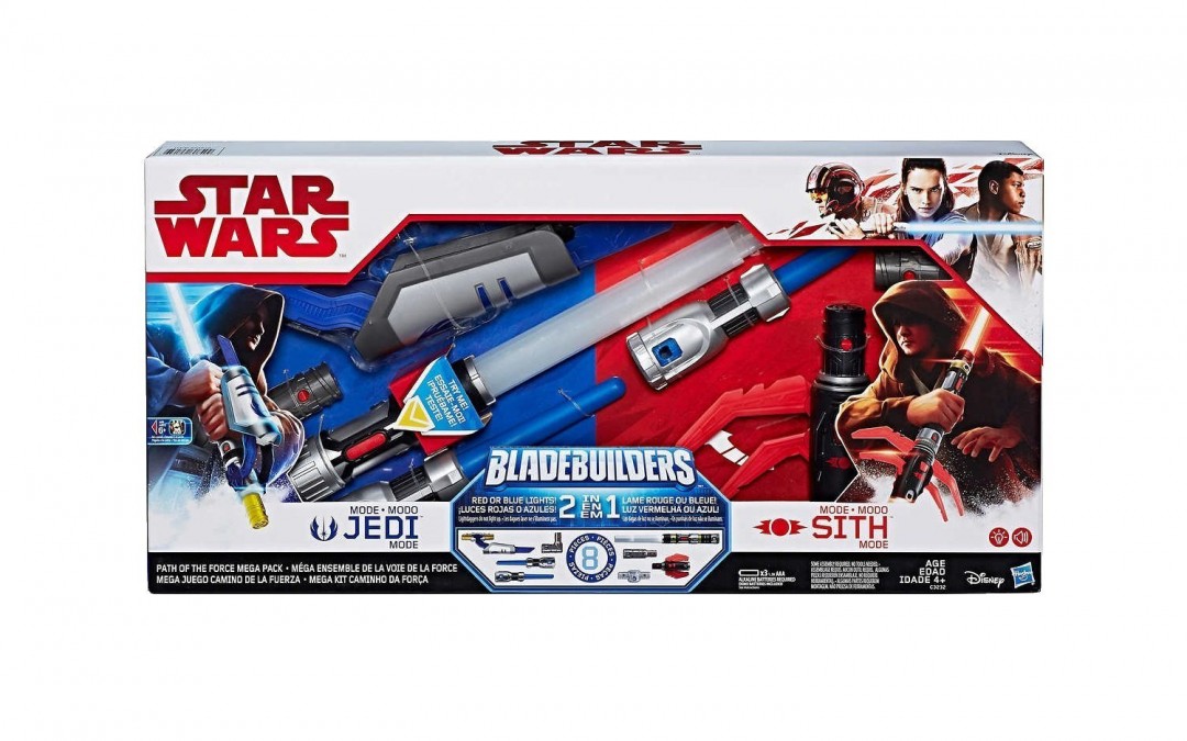 New Last Jedi Path of the Force Bladebuilders Lightsaber Pack available on Walmart.com