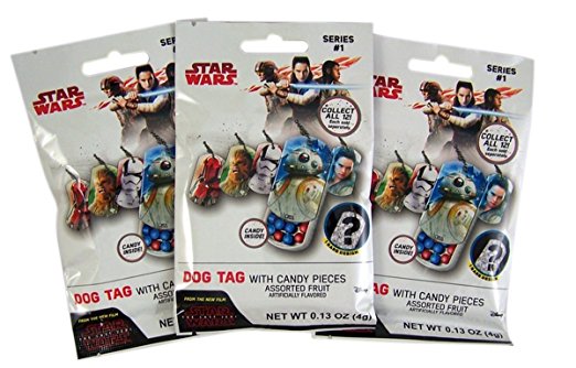 TLJ Dog Tags With Candy Pieces Bundle 2