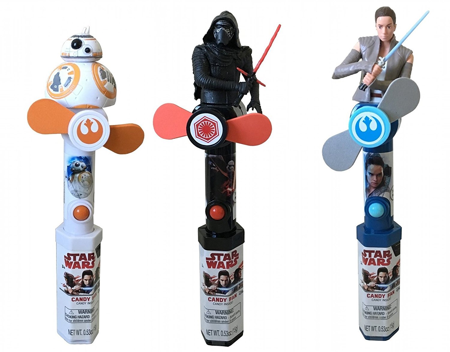 TLJ Assorted Character Fan with Candy Pack 1