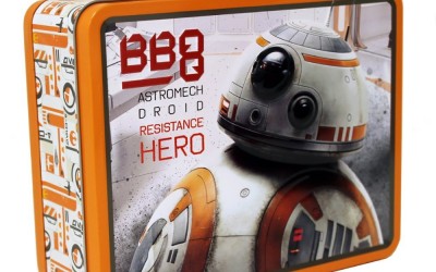 New Last Jedi BB-8 Carry All Tin Lunchbox available on Amazon.com