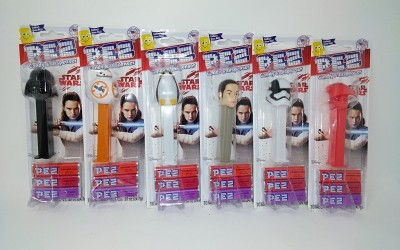 New Last Jedi themed Candy PEZ Dispenser Set available on Amazon.com
