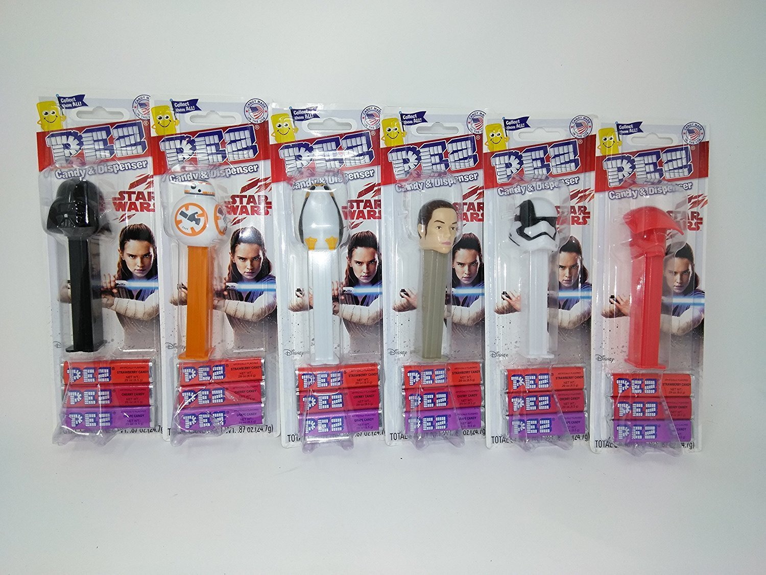 TLJ Candy PEZ Dispenser Set 1