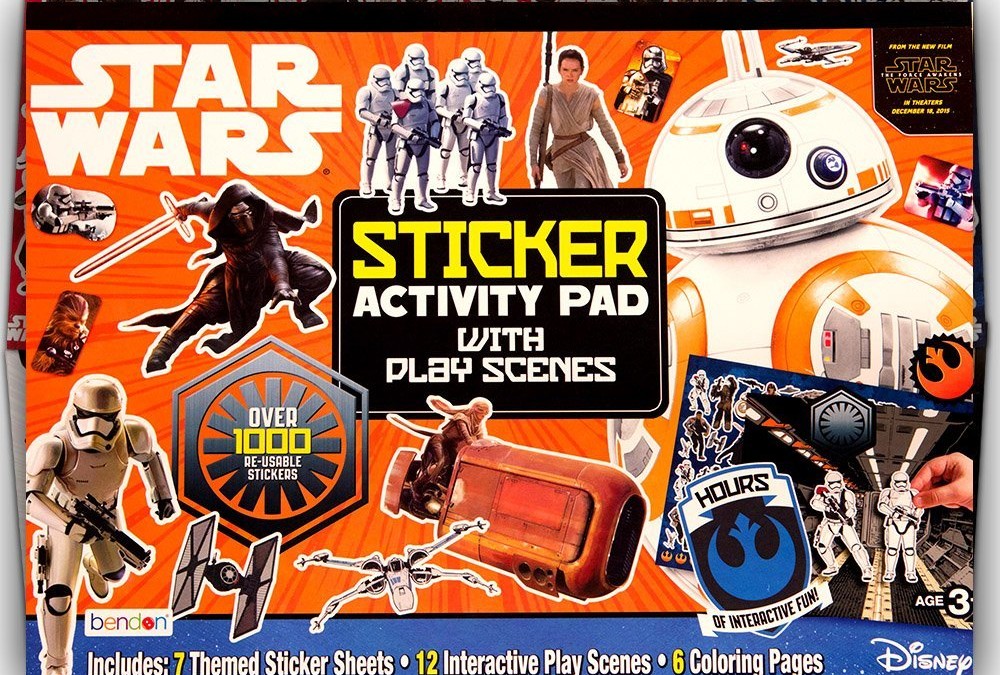 New Last Jedi Ultimate Sticker Activity Pad available on Amazon.com