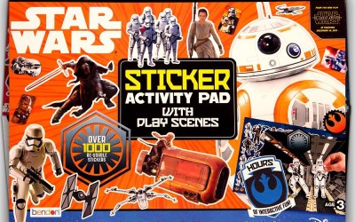 New Last Jedi Ultimate Sticker Activity Pad available on Amazon.com