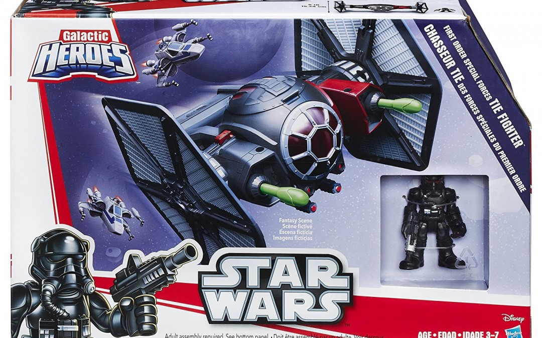 New Last Jedi Galactic Heroes First Order Special Forces TIE Fighter Set available on Walmart.com