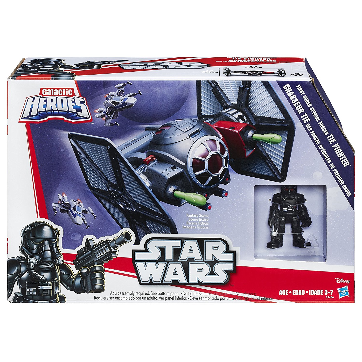 TLJ GH First Order Special Forces TIE Fighter Set 1