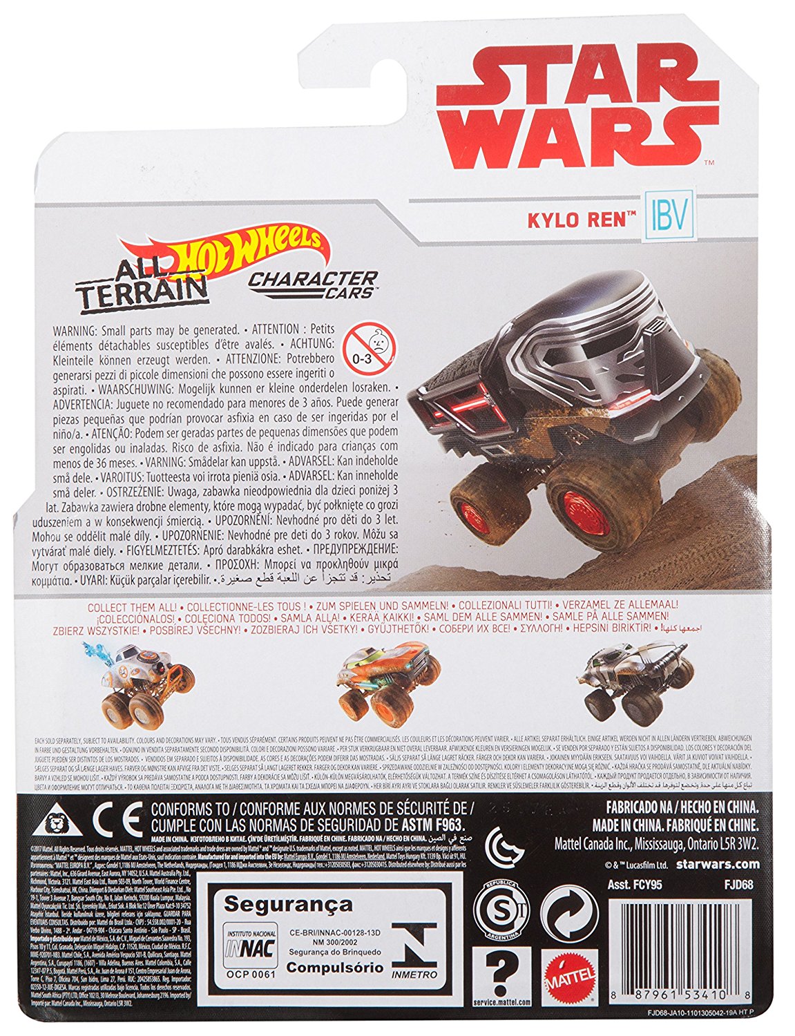 TLJ HW Kylo Ren All Terrain Character Car 2