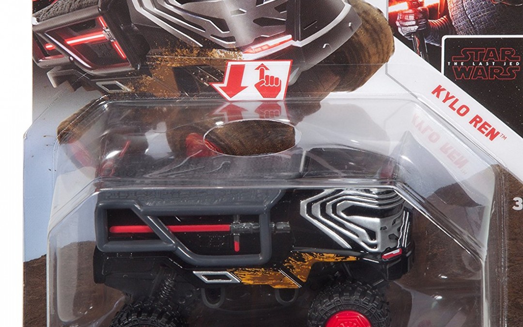 New Last Jedi Hot Wheels Kylo Ren All Terrain Character Car available on Walmart.com