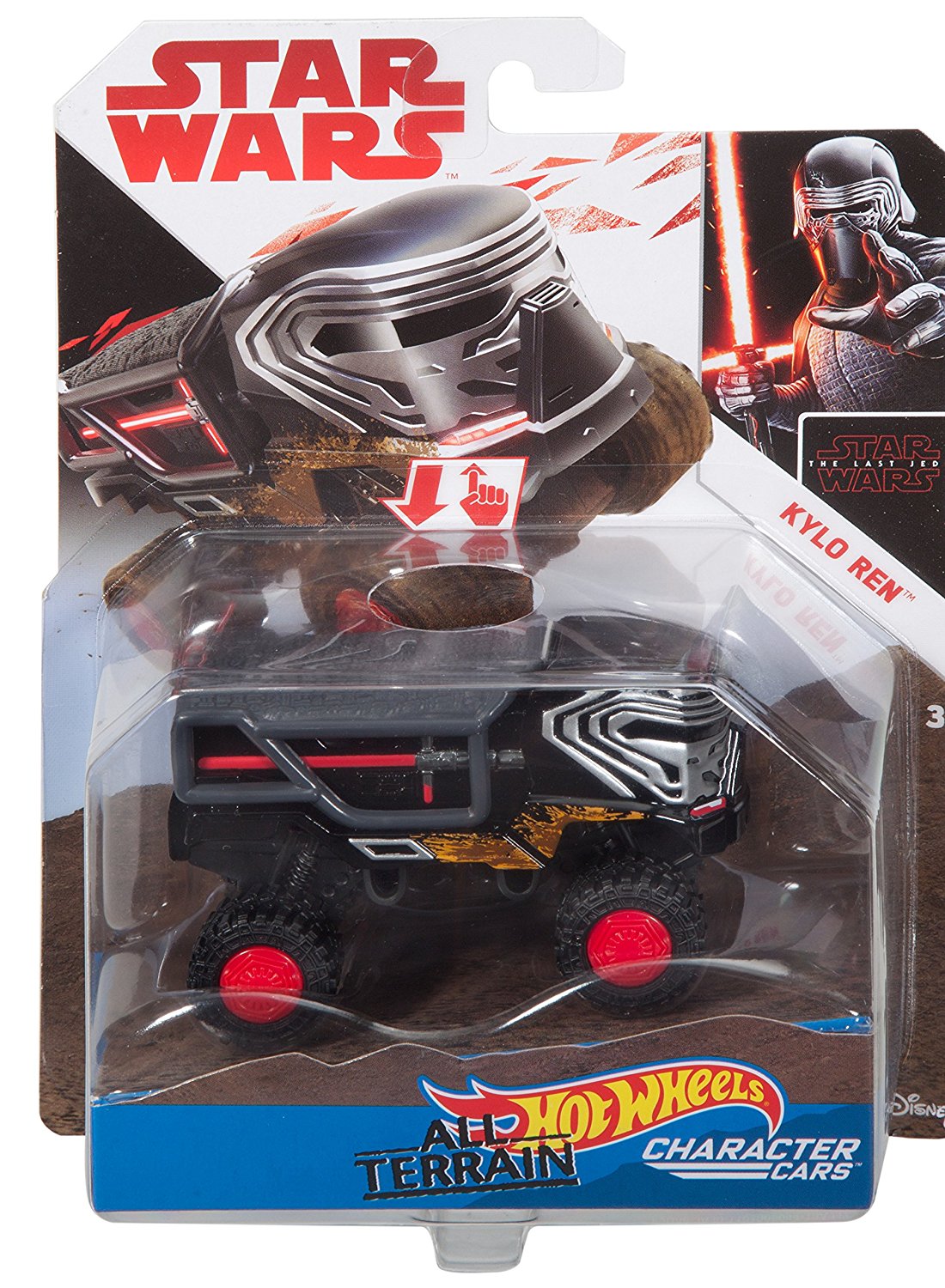 TLJ HW Kylo Ren All Terrain Character Car 1