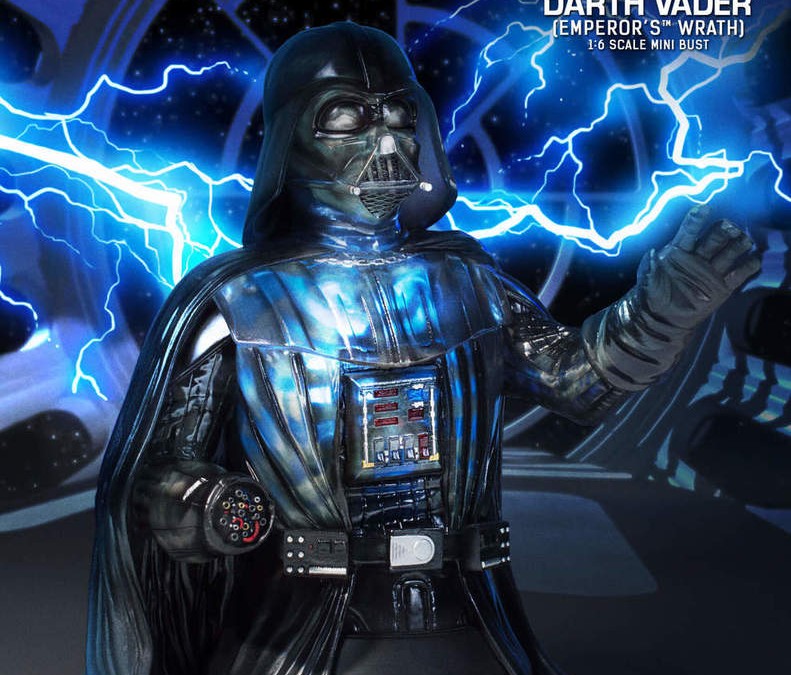 New Darth Vader “Emperor’s Wrath” Mini Bust available on Gentlegiantltd.com