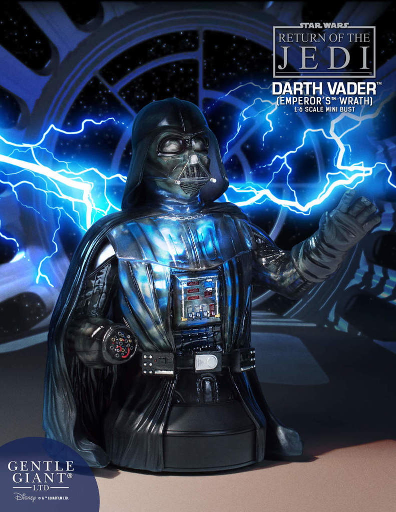 ROTJ Darth Vader “Emperor’s Wrath” Mini Bust 1