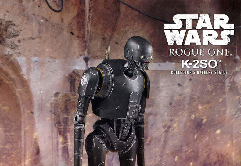 New Rogue One K-2SO Collector’s Gallery Statue available for pre-order on Gentlegiantltd.com