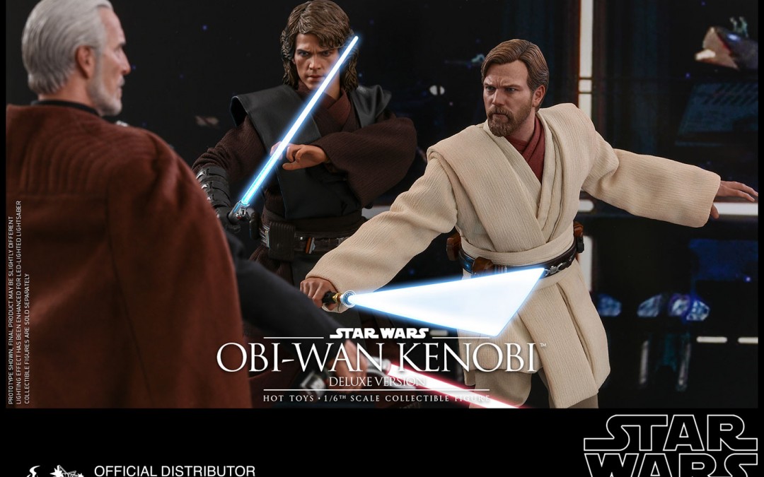 New Revenge of the Sith Obi-Wan Kenobi Deluxe 1/6th scale figure from Hot Toys available for pre-order!