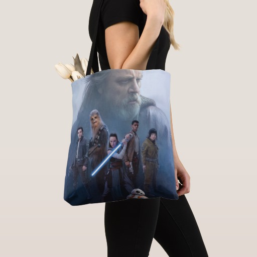 TLJ Resistance Lightspeed Graphic Tote Bag 2