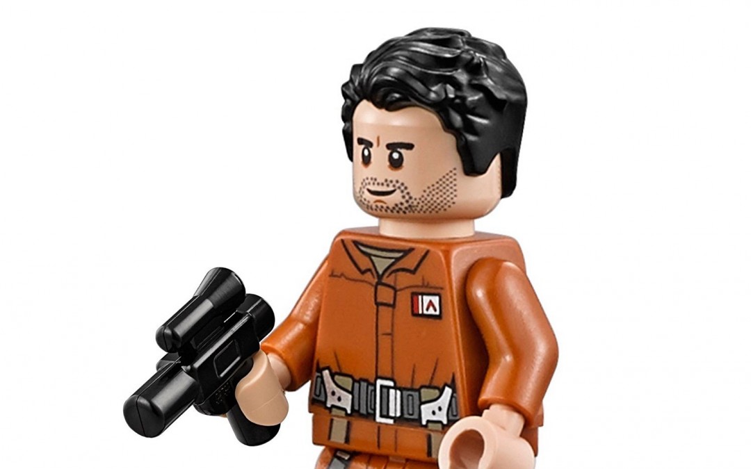 New Last Jedi Poe Dameron Lego Mini Figure available on Amazon.com