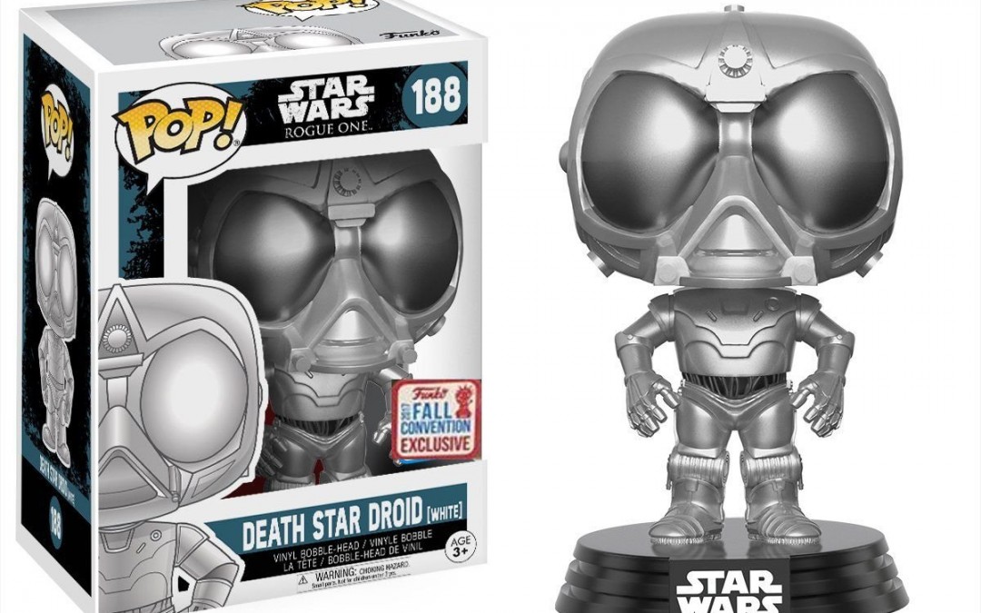 New Rogue One White Death Star Droid Bobble Head Toy available on Walmart.com