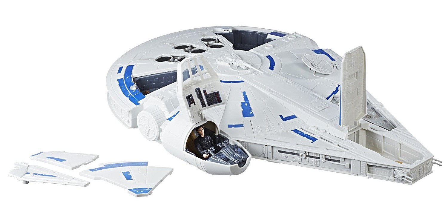Solo: ASWS Force Link 2.0 Kessel Run Millennium Falcon Vehicle Toy 2