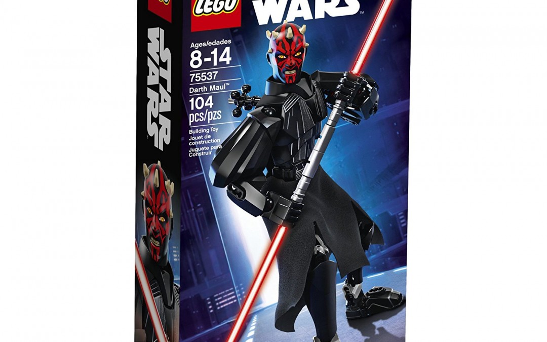 New Star Wars Lego Darth Maul Buildable Figure available on Walmart.com
