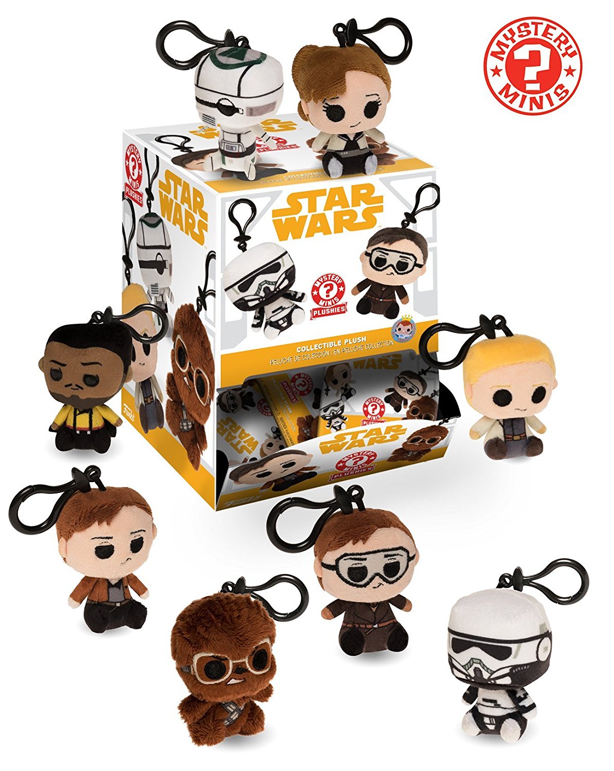 Solo: ASWS Funko Pop! Mystery Plush Keychain Set 1