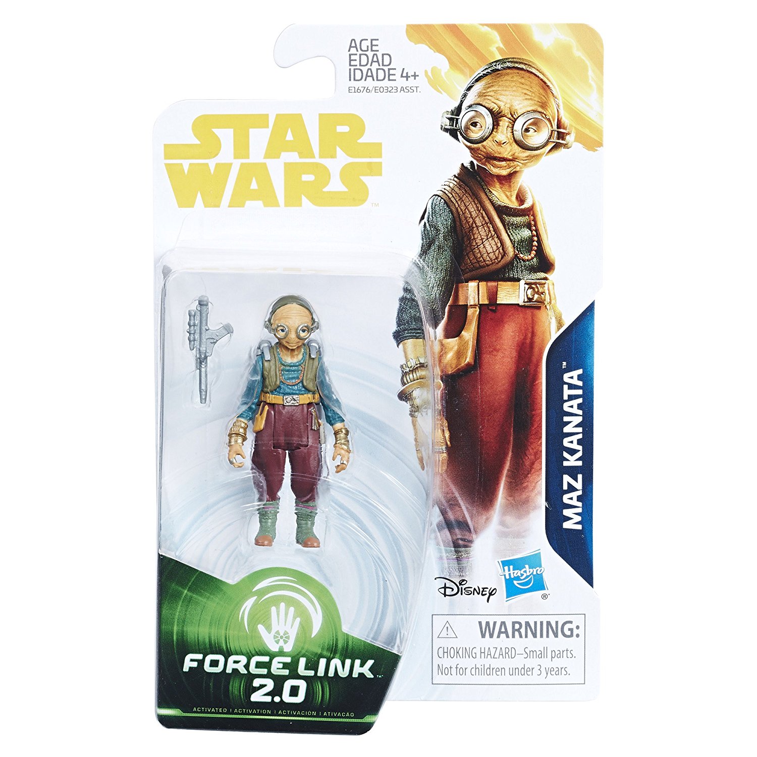 Solo: ASWS (TLJ) Force Link 2.0 Maz Kanata Figure 1