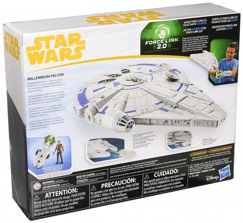 New Solo Movie Force Link 2.0 Millennium Falcon with Escape Craft Set