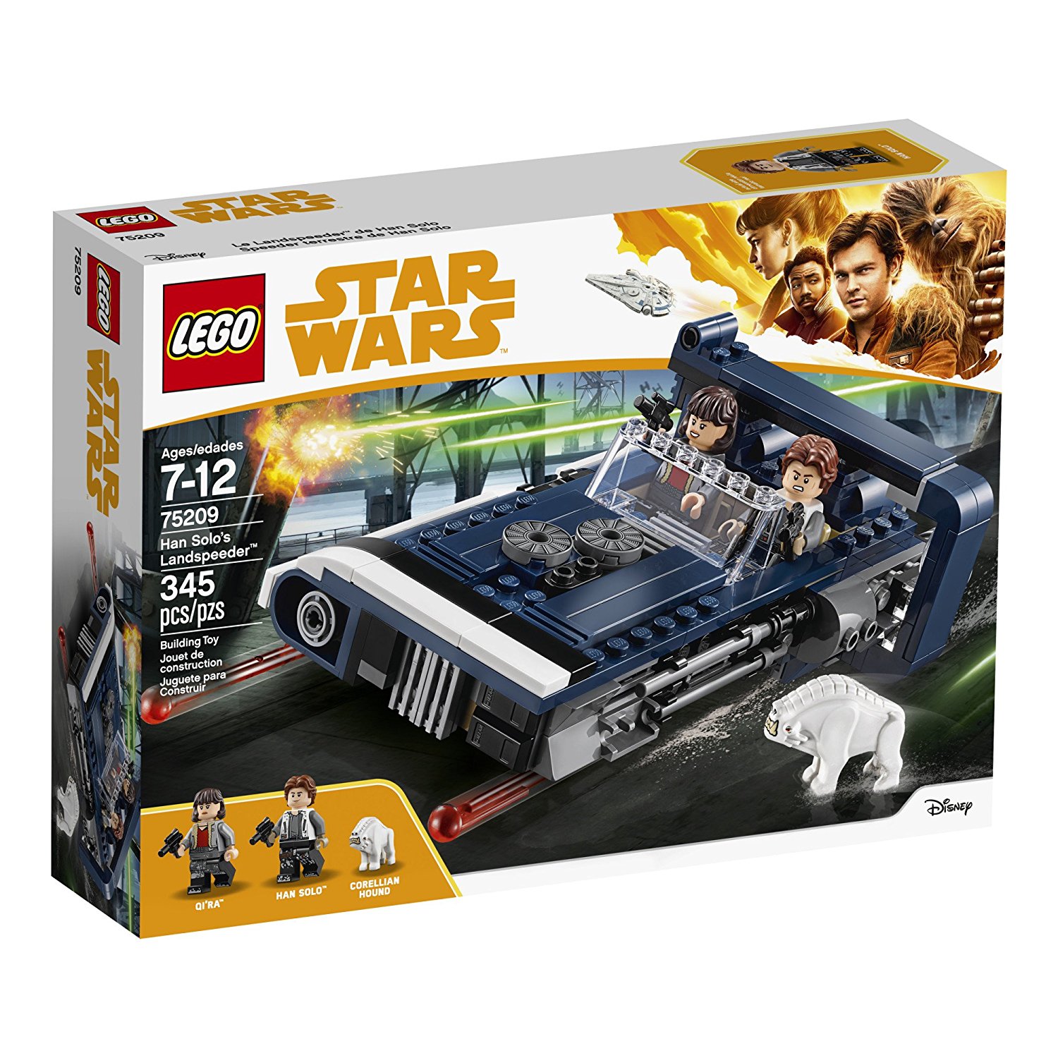 Solo: ASWS Han Solo's Landspeeder Lego Set 1