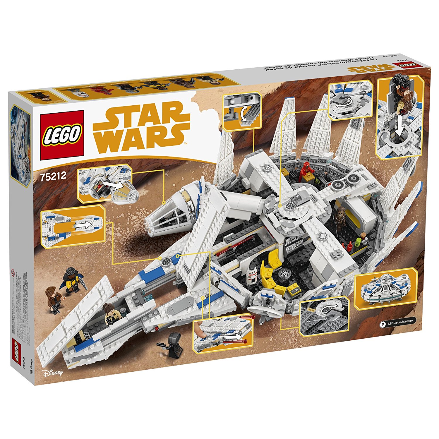 Solo: ASWS Kessel Run Millennium Falcon Lego Set 2