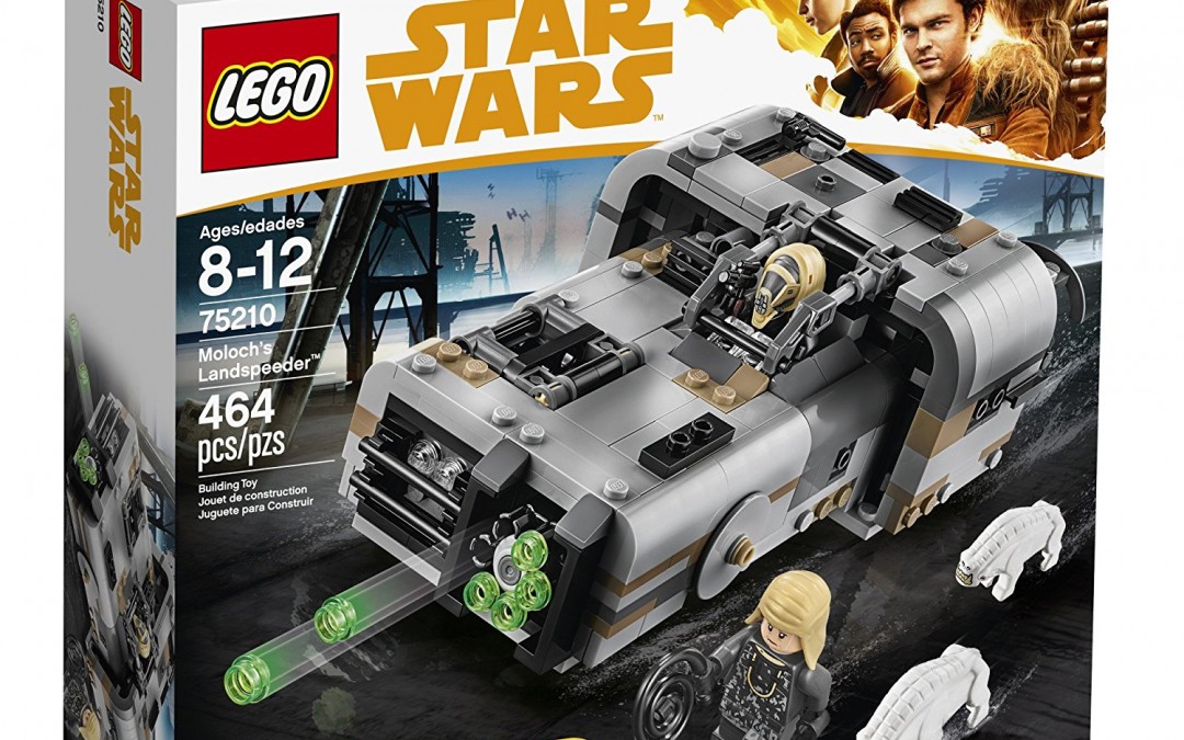 New Solo Movie Moloch's Landspeeder Lego Set available on Walmart.com