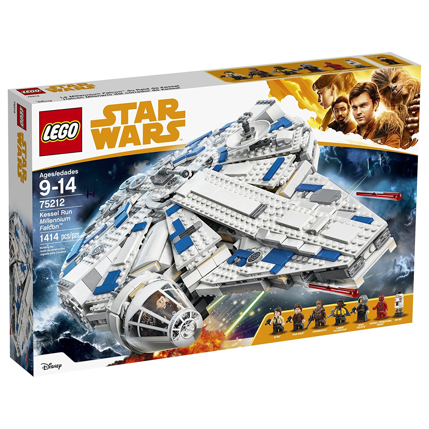 Solo: ASWS Kessel Run Millennium Falcon Lego Set 1