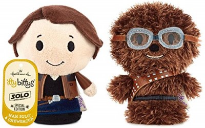 New Solo Movie Han Solo and Chewbacca Itty Bittys 2-Pack available on Amazon.com