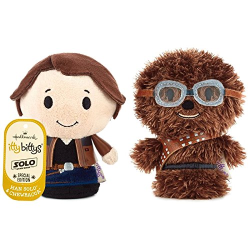 New Solo Movie Han Solo and Chewbacca Itty Bittys 2-Pack available on Amazon.com