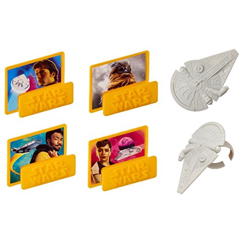 Solo: ASWS Character Cupcake Rings 24-Pack 2