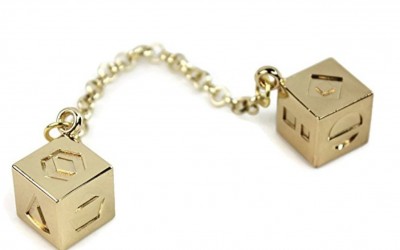 New Solo Movie Han Solo Millennium Falcon Gold Dice available on Amazon.com