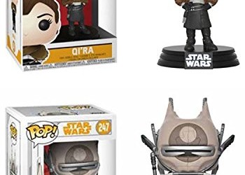 New Solo Movie Qi'Ra and Enfys Nest Funko Pop! Bobble Head Toy 2-Pack available on Amazon.com