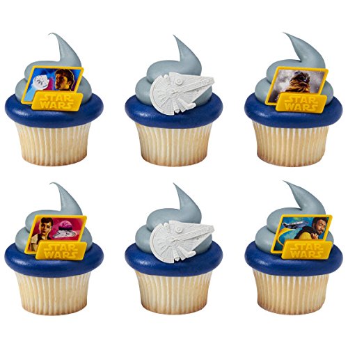 Solo: ASWS Character Cupcake Rings 24-Pack 1