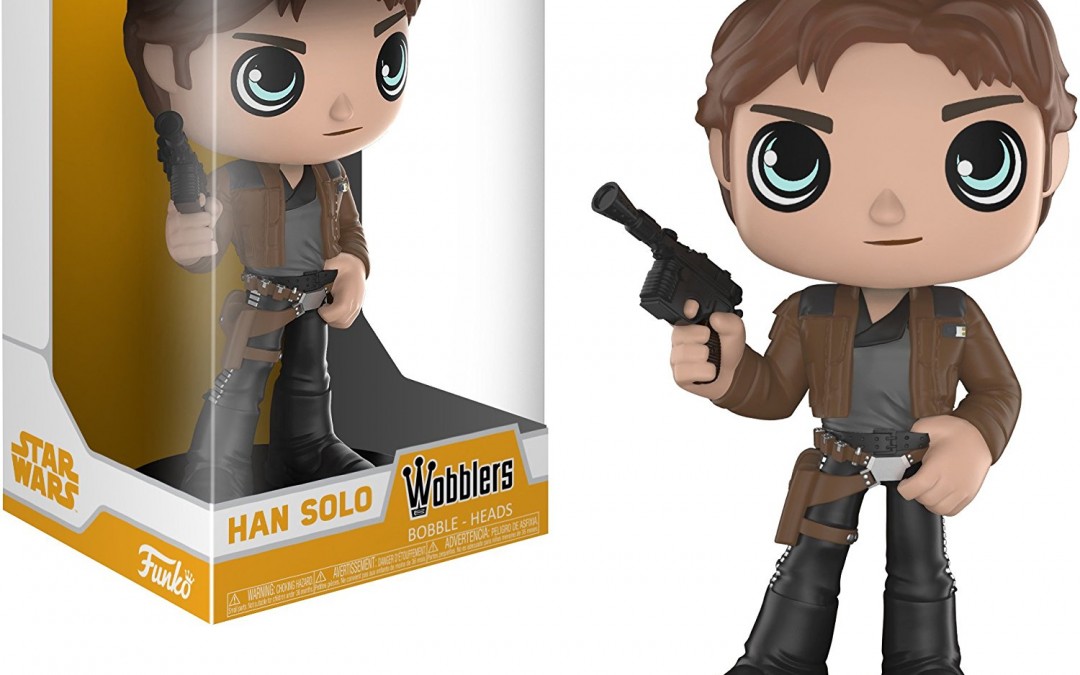 New Solo Movie Han Solo Funko Pop! Wobbler Bobble Head Toy available on Walmart.com