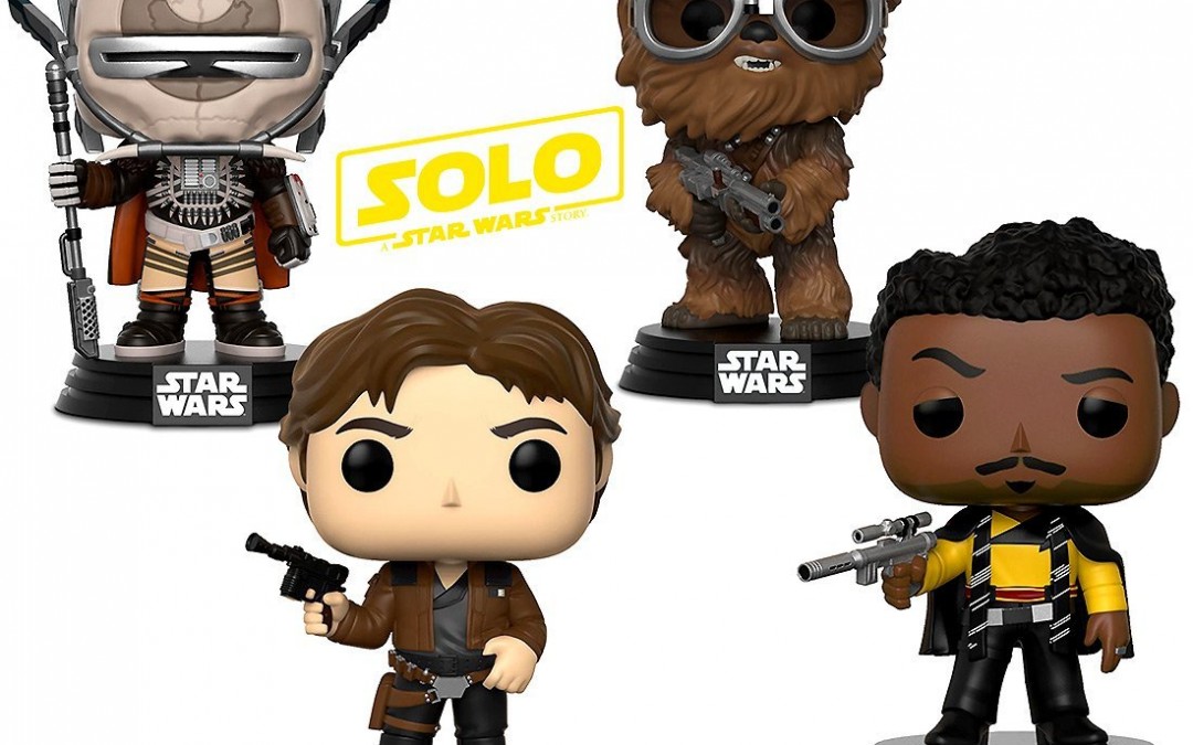 New Solo Movie Funko Pop! Bobble Head Toy 4-Pack available on Amazon.com
