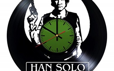 New Solo Movie Green Vinyl Record Clock available on Amazon.com