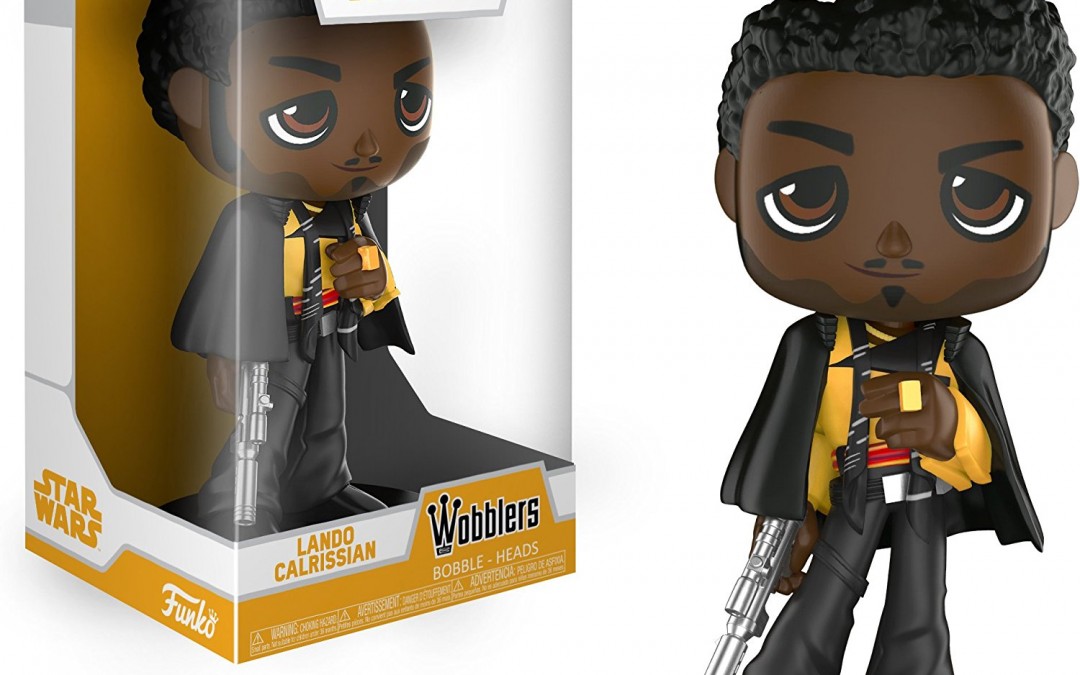 New Solo Movie Lando Calrissian Funko Pop! Wobbler Bobble Head Toy available on Walmart.com