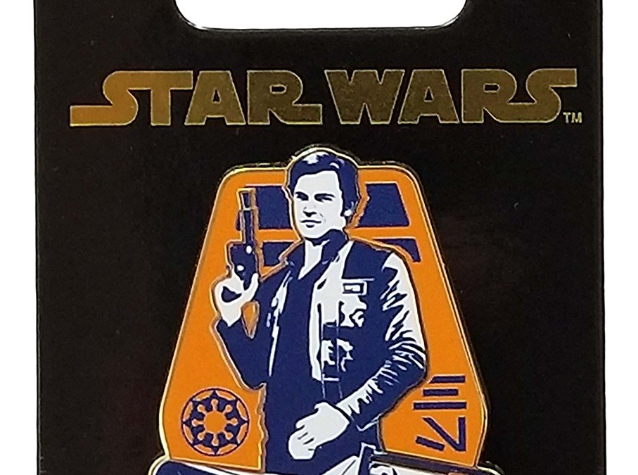 han solo disney pin