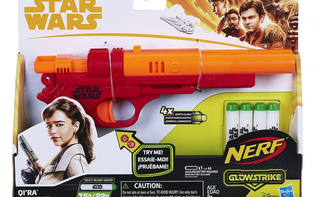 New Solo Movie Qi’Ra Nerf Blaster available on Walmart.com