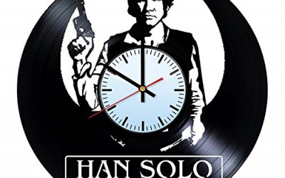 New Solo Movie Vinyl Record Wall Clock available on Amazon.com