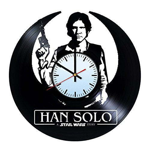 Solo: ASWS Vinyl Record Wall Clock