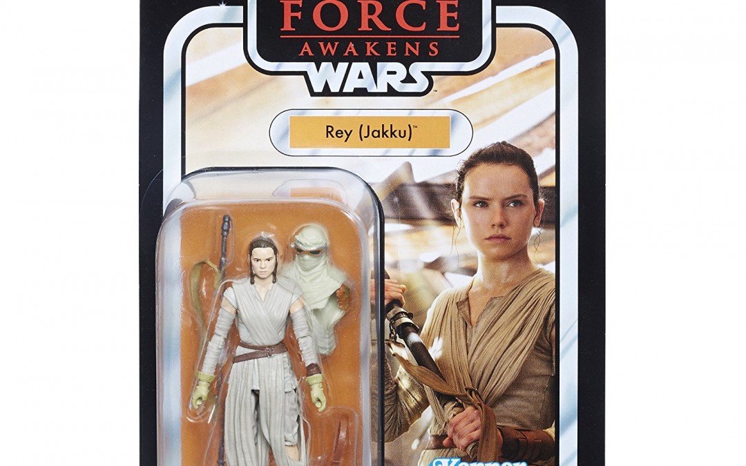 New Force Awakens Rey (Jakku) 3.75" Vintage Figure available on Walmart.com